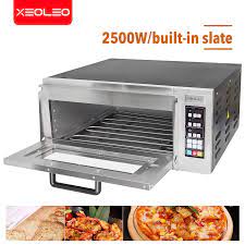 XEOLEO elektrikli fırın akıllı ekmek fırını Pizza fırını makinesi ticari  otomatik dijital ekmek ekmek makinesi kayrak ile 2500W|Ovens