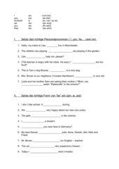 Live worksheets > german > deutsch als fremdsprache (daf) > personalpronomen. Englisch Arbeitsmaterialien Pronouns Personal Possessive Object Demonstrative 4teachers De