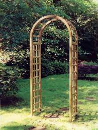 Wooden Garden Arch Gazebo Direct
