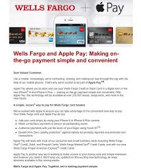 Click customize my account link under account information box in top left corner of screen. Citibank Wells Fargo Sending Its Customers An Introduction To Iphone 6 Apple Pay Appleinsider
