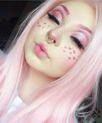 cute pastel goth makeup goth