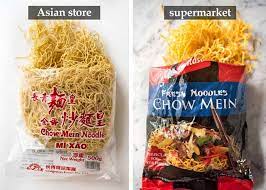 Asian Chow Mein Noodles gambar png