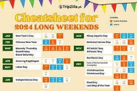 2024 holidays long weekends in the