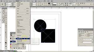 combine and minus shapes in indesign