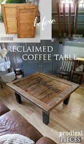 Reclaimed Coffee Table Farmhouse