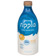 ripple milk dairy free plant based