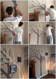 Our Hand Painted Tree Wall Art Diy
