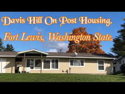 fort lewis davis hill housing on post