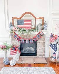 28 Fireplace Decorations For Summer To