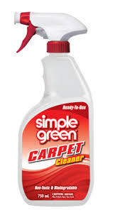 carpet cleaner spray