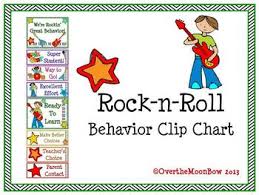 Rock N Roll Behavior Clip Chart