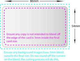 All in all, there are four different standard sizes for identification cards. Custom Card Ibs Design Guidelines For Full Colour Plastic Cards