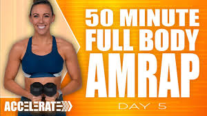 50 minute full body amrap workout