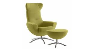 Best classic rocking chair : Fjords Baloo Swivel Rocker Ottoman Ambiente Modern Furniture