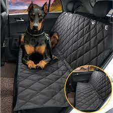 Premium Quilted Pet Dog Rear Seat Cover