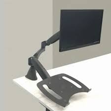Monitor Arm With Laptop Stand