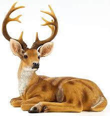 Male Deer Statue Animal Figurines