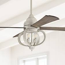 60 Craftmade Augusta Led Ceiling Fan In Cottage White 70g05 Lamps Plus
