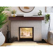 Austin Wood Fireplace Mantel Shelf