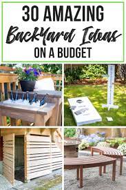 easy diy backyard ideas on a budget