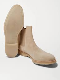 View more items (9) from sleek leather to luxe suede, these timeless chelsea boots inject comfort and ease in every step. Sand Suede Chelsea Boots Common Projects Mr Porter