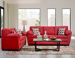 adobe red sofa loveseat set