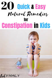 for constipation in kids