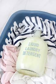 homemade liquid laundry detergent