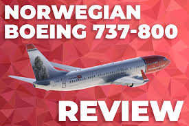 norwegian airlines boeing 737 to tromsø