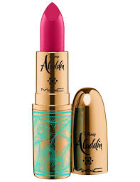 mac cosmetics x aladdin lipstick