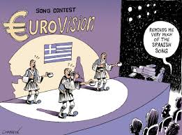 Image result for Eurovision CARTOON