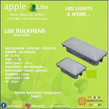 Pc Rectangle 10watt Led Bulkhead Light