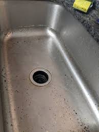 how to clean snless steel sink a