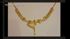 4 To 8 Gram Gold Necklace Designs Pearl Gold Jewellery