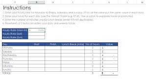 New Improved Excel 2013 Timesheet Tool