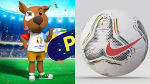 The new ball, which replaces the rabisco, was presented with the claim 'inspired by champions, made for champions'. A Copa America Ja Tem Bola E Mascote