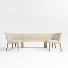Lowe Ivory U Shaped Dining Banquette