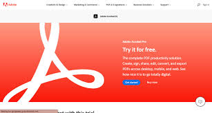 How to fix pdf accessibility issues in adobe acrobat pro dc 2019 (windows 10). Sign Up For Adobe Acrobat Pro Free Trial Freetrials Com