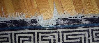 fringe on your oriental rug