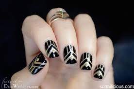 art deco manicure 1920s nails deco