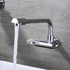 Sink and faucet ideas for kitchens. Wall Mount Kitchen Sink Faucet Single Handle Chrome Brass Modern