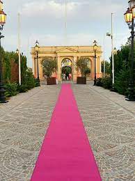 wedding red carpet service malta pink
