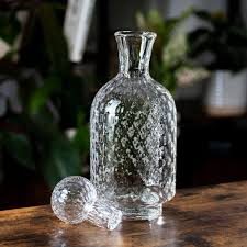 Facet Decanter Pretentious Glass Co