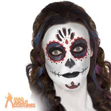 day of the dead skeleton makeup kit