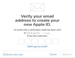create new apple id on iphone or ipad