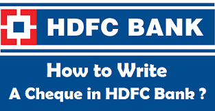 How to fill bank cheque correctly? How To Write A Cheque In Hdfc Bank Self Account Payee Cancelled