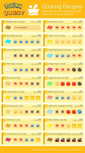 Pokemon Quest Cooking Recipes Ingredients And How To Cook