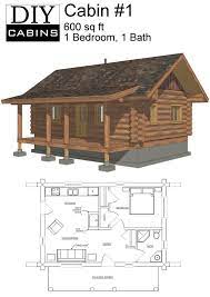 Log Cabin 1 Is A 600 Sq Ft 1 Bedroom