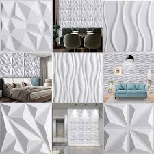 12pc 3d wall panel stick wall paper