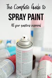 Spray Paint Tips And Tricks For A